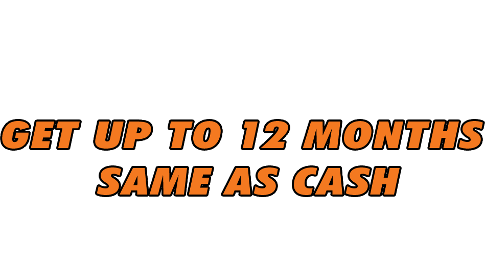 Nice try! We know you can do better, but you still won a great offer in your email inbox! Get up to 12 months same as cash! Play again to see if you can score higher, or start shopping now!