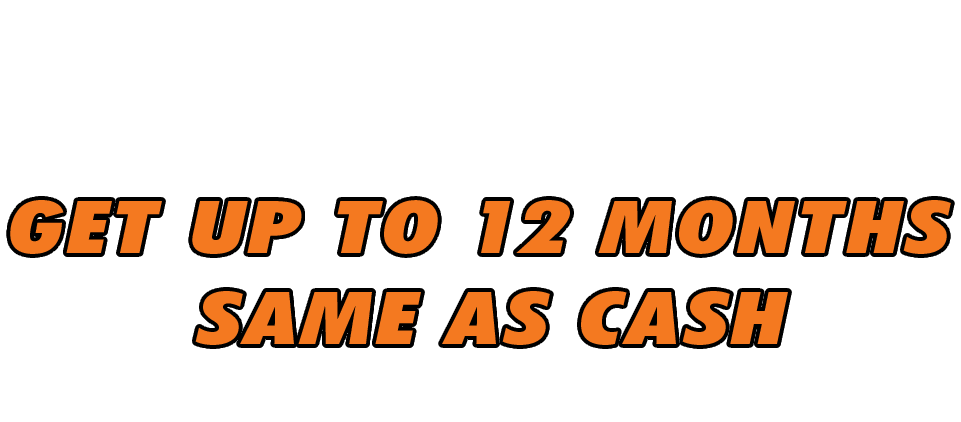 Nice shooting! You just scored this amazing offer! Get up to 12 months same as cash! Check your email for your coupon!